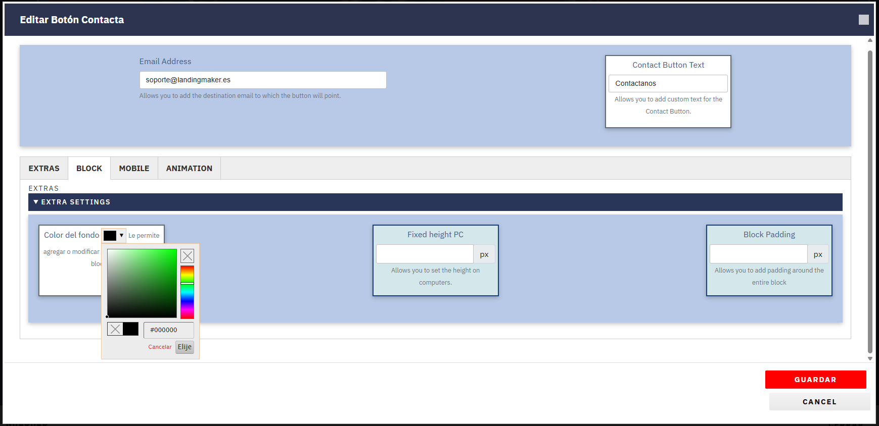 Drupal Landing Maker by Drupaladicto | www.landingmaker.es